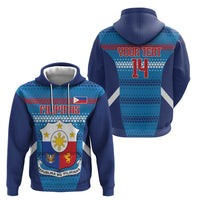 Philippines Football 2026 Zip Hoodie Come On Filipinas LT14 - Polynesian Pride