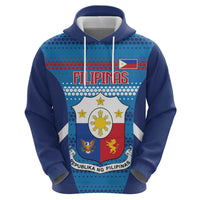 Philippines Football 2026 Zip Hoodie Come On Filipinas LT14 - Polynesian Pride