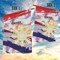 Philippines Sun Tattoo Garden Flag Feathers Filipinas Grunge Style White