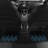 Blue Aotearoa Mangopare Kowhaiwhai and Niho Taniwha Car Mats Maori New Zealand