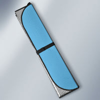 Fiji Day 1970 Auto Sun Shade For Fiji Ever Fiji Tapa Pattern Blue LT14 - Polynesian Pride
