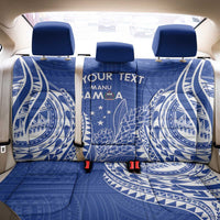 Custom Manu Samoa Rugby 2024 Back Car Seat Cover Go Champions Samoan Tattoo LT14 - Polynesian Pride