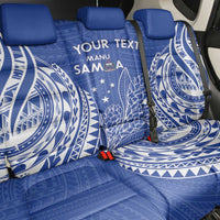 Custom Manu Samoa Rugby 2024 Back Car Seat Cover Go Champions Samoan Tattoo LT14 - Polynesian Pride