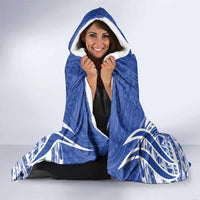 Custom Manu Samoa Rugby 2024 Hooded Blanket Go Champions Samoan Tattoo LT14 - Polynesian Pride