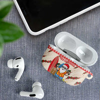 Hawaii Christmas Six Seven AirPods Case Mele Kalikimaka Funny Santa 67 Gen Alpha Slang LT14 - Polynesian Pride