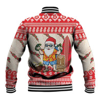 Hawaii Christmas Six Seven Baseball Jacket Mele Kalikimaka Funny Santa 67 Gen Alpha Slang - Polynesian Pride