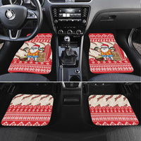 Hawaii Christmas Six Seven Car Mats Mele Kalikimaka Funny Santa 67 Gen Alpha Slang - Polynesian Pride