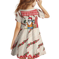 Hawaii Christmas Six Seven Family Matching Summer Maxi Dress and Hawaiian Shirt Mele Kalikimaka Funny Santa 67 Gen Alpha Slang LT14 - Polynesian Pride