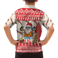 Hawaii Christmas Six Seven Hawaiian Shirt Mele Kalikimaka Funny Santa 67 Gen Alpha Slang - Polynesian Pride