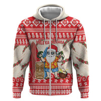 Hawaii Christmas Six Seven Hoodie Mele Kalikimaka Funny Santa 67 Gen Alpha Slang - Polynesian Pride