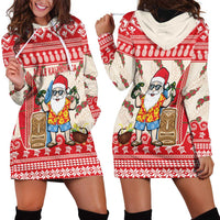 Hawaii Christmas Six Seven Hoodie Dress Mele Kalikimaka Funny Santa 67 Gen Alpha Slang - Polynesian Pride