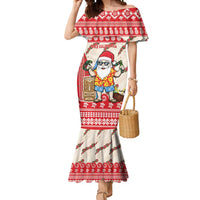 Hawaii Christmas Six Seven Mermaid Dress Mele Kalikimaka Funny Santa 67 Gen Alpha Slang - Polynesian Pride