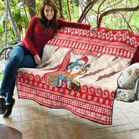 Hawaii Christmas Six Seven Quilt Mele Kalikimaka Funny Santa 67 Gen Alpha Slang - Polynesian Pride