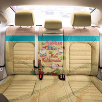 Aloha Hawaii Mele Kalikimaka Back Car Seat Cover Beachy Funny Santa Hawaiian Lei - Polynesian Pride