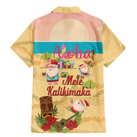 Aloha Hawaii Mele Kalikimaka Family Matching Mermaid Dress and Hawaiian Shirt Beachy Funny Santa Hawaiian Lei - Polynesian Pride
