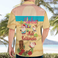 Aloha Hawaii Mele Kalikimaka Hawaiian Shirt Beachy Funny Santa Hawaiian Lei LT14 - Polynesian Pride