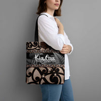 Kia Ora New Zealand Tote Bag Aotearoa Proud Maori Silver Fern - Polynesian Pride