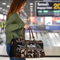 Kia Ora New Zealand Travel Bag Aotearoa Proud Maori Silver Fern - Polynesian Pride