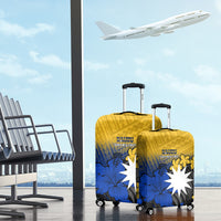 Nauru Independence Day Luggage Cover Repubrikin Naoero Polynesian Pattern LT14 - Polynesian Pride