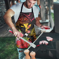 Hawaii Iwa Bird Apron Great Frigatebird Kanaka Tropical Hippie Style LT14 - Polynesian Pride