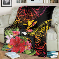Hawaii Iwa Bird Blanket Great Frigatebird Kanaka Tropical Hippie Style LT14 - Polynesian Pride