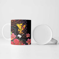 Hawaii Iwa Bird Ceramic Mug Great Frigatebird Kanaka Tropical Hippie Style LT14 - Polynesian Pride