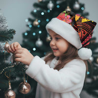 Hawaii Iwa Bird Christmas Santa Hat Great Frigatebird Kanaka Tropical Hippie Style LT14 - Polynesian Pride