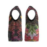 Hawaii Iwa Bird Christmas Knitted V-Neck Vest Great Frigatebird Kanaka Tropical Hippie Style LT14 - Polynesian Pride