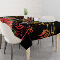 Hawaii Iwa Bird Tablecloth Great Frigatebird Kanaka Tropical Hippie Style LT14 - Polynesian Pride