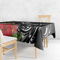Hawaii Iwa Bird Tablecloth Great Frigatebird Kanaka Tropical Flowers LT14 - Polynesian Pride