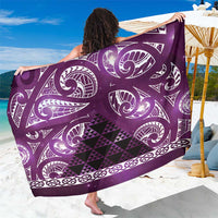 Matariki New Zealand Sarong NZ Niho Taniwha Maori New Year Purple Galaxy
