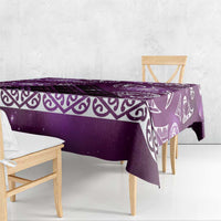 Matariki New Zealand Tablecloth NZ Niho Taniwha Maori New Year Purple Galaxy