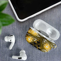 Matariki New Zealand AirPods Case NZ Niho Taniwha Maori New Year Yellow Galaxy LT14 - Polynesian Pride