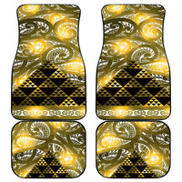 Matariki New Zealand Car Mats NZ Niho Taniwha Maori New Year Yellow Galaxy LT14 - Polynesian Pride
