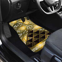 Matariki New Zealand Car Mats NZ Niho Taniwha Maori New Year Yellow Galaxy LT14 - Polynesian Pride