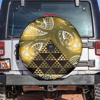 Matariki New Zealand Spare Tire Cover NZ Niho Taniwha Maori New Year Yellow Galaxy
