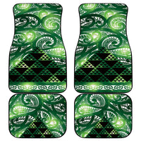 Matariki New Zealand Car Mats NZ Niho Taniwha Maori New Year Green Galaxy