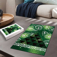 Matariki New Zealand Puzzle NZ Niho Taniwha Maori New Year Green Galaxy