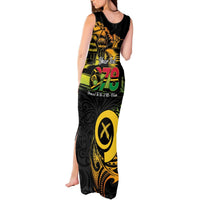 Personalised Vanuatu 678 Tank Maxi Dress Proud To Be A Ni-Van LT14 - Polynesian Pride