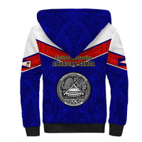 American Samoa Football Sherpa Hoodie Polynesian Sporty Style LT14 - Polynesian Pride
