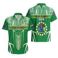 Cook Islands Football Hawaiian Shirt Go Kuki Airani Polynesian Sporty Style LT14 - Polynesian Pride