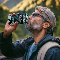 Kia Ora New Zealand 4 in 1 Can Cooler Tumbler Aotearoa Proud Maori Paua Shell Silver Fern - Polynesian Pride