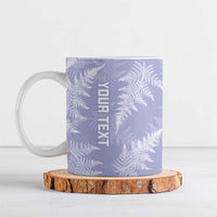 New Zealand Silver Fern Rugby Custom Ceramic Mug Go Aotearoa Champions Purple Version - Polynesian Pride