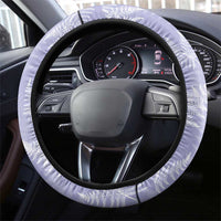 New Zealand Silver Fern Rugby Steering Wheel Cover Go Aotearoa Champions Purple Version - Polynesian Pride