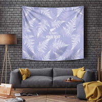 New Zealand Silver Fern Rugby Custom Tapestry Go Aotearoa Champions Purple Version - Polynesian Pride