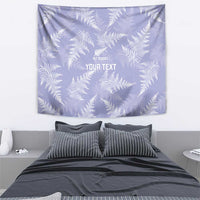 New Zealand Silver Fern Rugby Custom Tapestry Go Aotearoa Champions Purple Version - Polynesian Pride