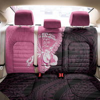 Polynesia Breast Cancer Awareness Back Car Seat Cover Fight With Hope Pink Ribbon Boxing Gloves LT14 - Polynesian Pride