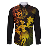 Hawaii Family Matching Summer Maxi Dress and Hawaiian Shirt Hula Girl Mix Polynesian Plumeria Reggae Version LT14 Son's Shirt Reggae - Polynesian Pride