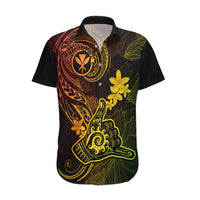 Hawaii Hawaiian Shirt Shaka Tattoo Mix Polynesian Plumeria Reggae Version LT14 Reggae - Polynesian Pride