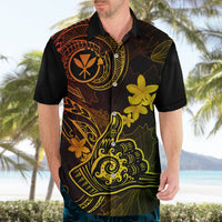 Hawaii Hawaiian Shirt Shaka Tattoo Mix Polynesian Plumeria Reggae Version LT14 - Polynesian Pride